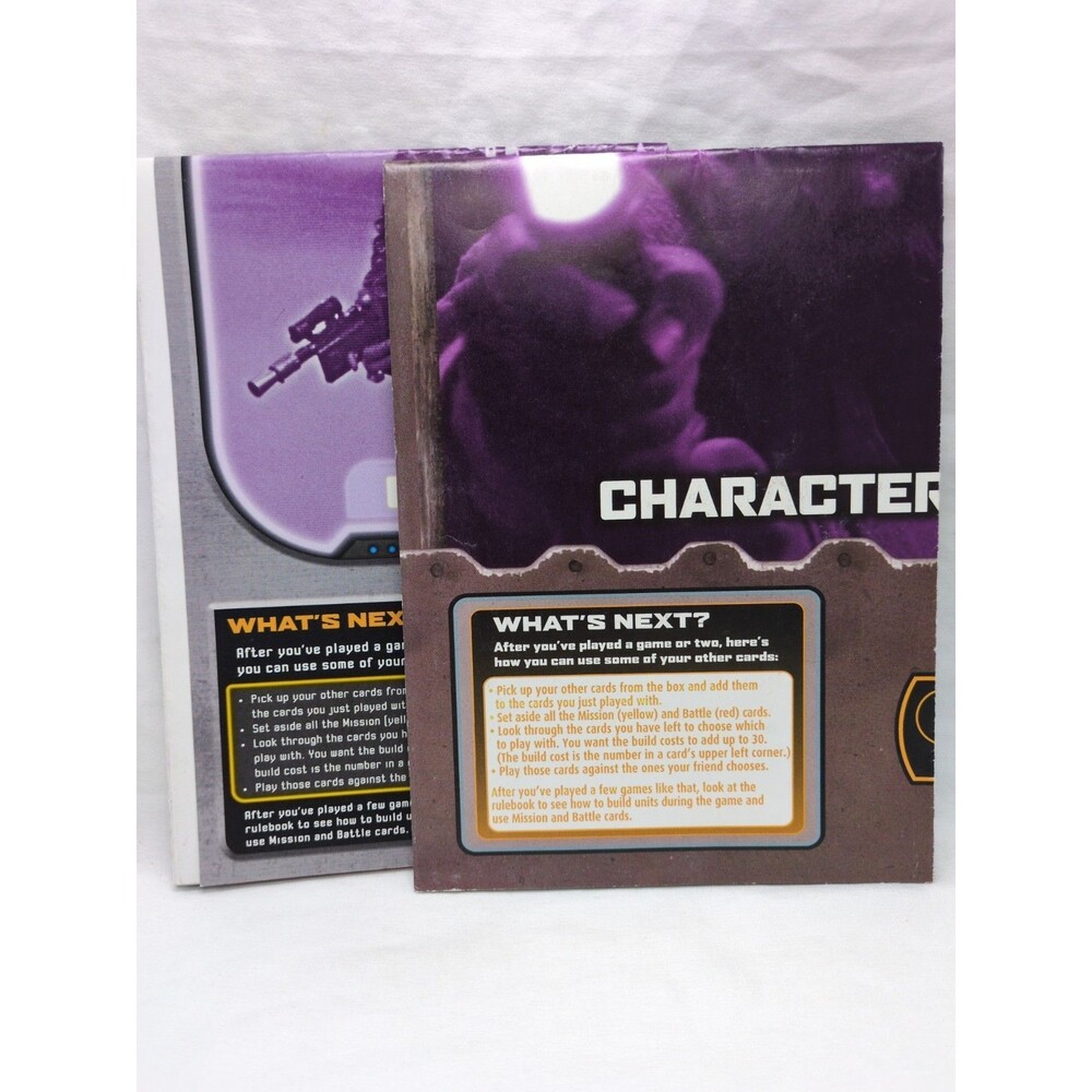 (2) Star Wars 2002/2003 Trading Card Game Paper Playmats